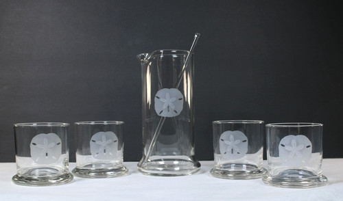 Clear glass cocktail mixing - clear,