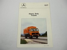 Mercedes Benz 1317 Heavy Duty