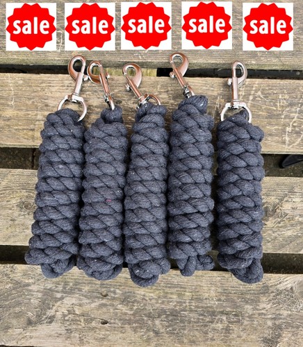 Black lead ropes - lead,