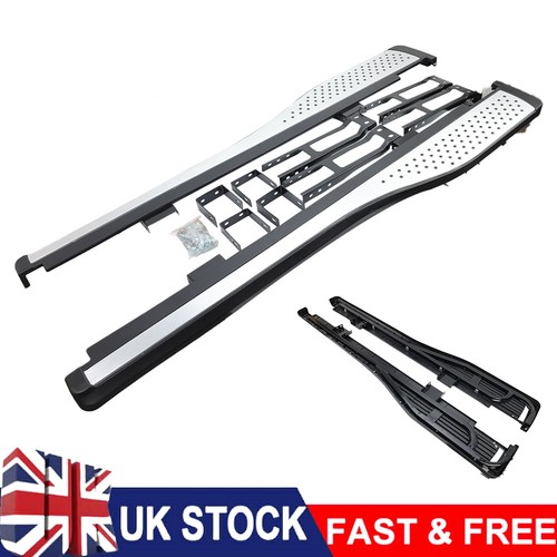 Aluminium side steps running - side,