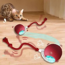 Automatic Rolling Ball Smart Pet Toy Electric Self-Moving Cat Dog Kitten Game UK