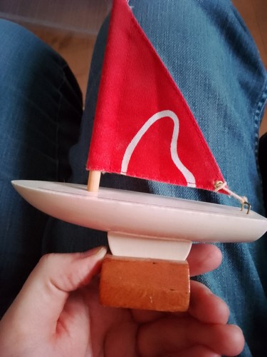 Mini sailing boat - sailing, style