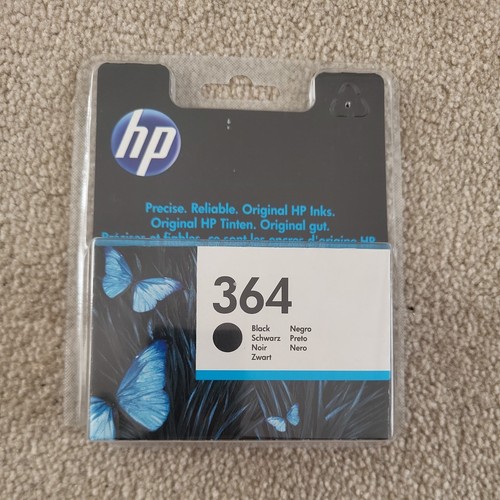 364 black original ink - hp,