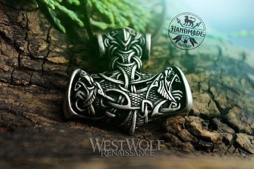 Viking mjolnir hammer pendant - viking,