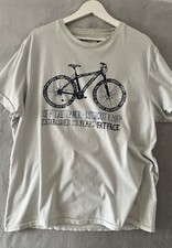 Mens XL British Tour 2013 25th Anniversary Cycling Graphic Tee from Fat Face