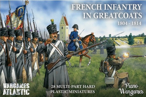 French infantry greatcoats - infantry, in