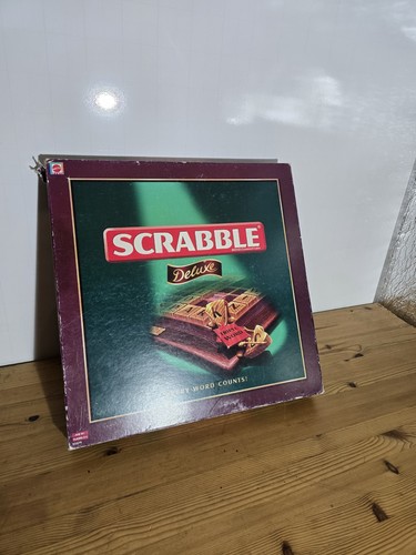 Scrabble deluxe edition - deluxe,