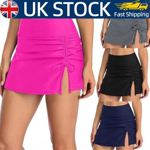 Women high waist swim shorts - high,
