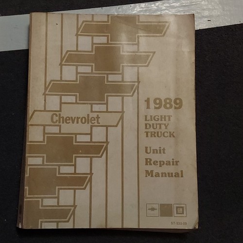 1989 chevrolet light - 1989, duty
