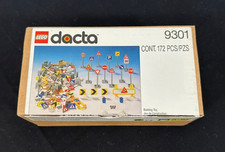 LEGO DACTA TRAFFIC SIGN SET 9301 - 172 pieces sealed bags in open box 1999