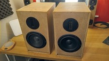 Hi-fi Speakers Universal 8 Ohm 2-way 6" Woofer Bass Reflex AMT Tweeters Custom