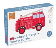 Vintage Fire Engine Number