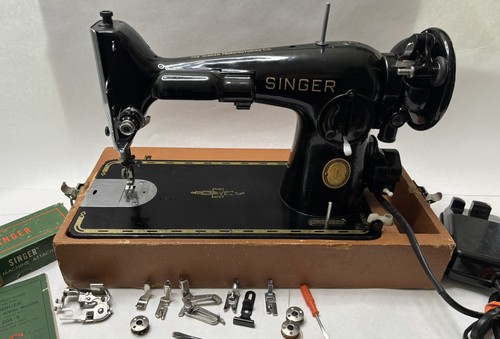 Vtg singer 201 sewing - 201-2,