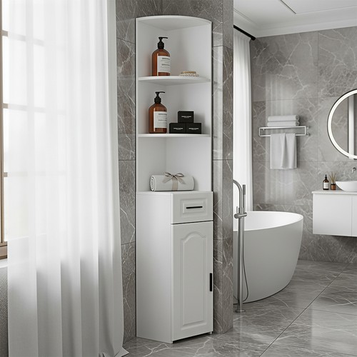 Corner bathroom cabinet - corner,