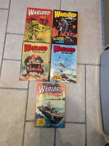 Warlord for boys annuals - warlord,