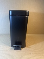 Beldray Bathroom Pedal Bin Soft-Close Lid 5 L Capacity Portable Handle Black