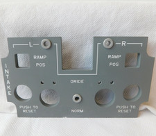 Tornado Aircraft Ramp Control Panel EL Facia [1R7B]