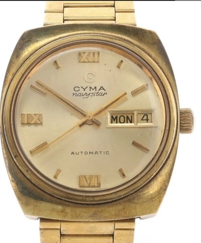 Rare vintage cyma - cyma, navystar