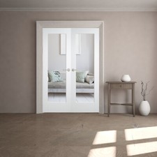 Internal rebated door - , pair