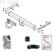 Tow-Trust Towbar for Audi A4 Estate 2015-2025 - Swan Neck Tow Bar