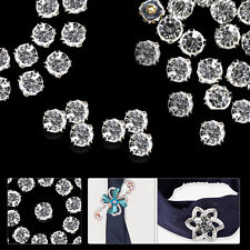 Sew on Rhinestone Clear Crystals Diamante for Wedding Sewing Gems Dress Making