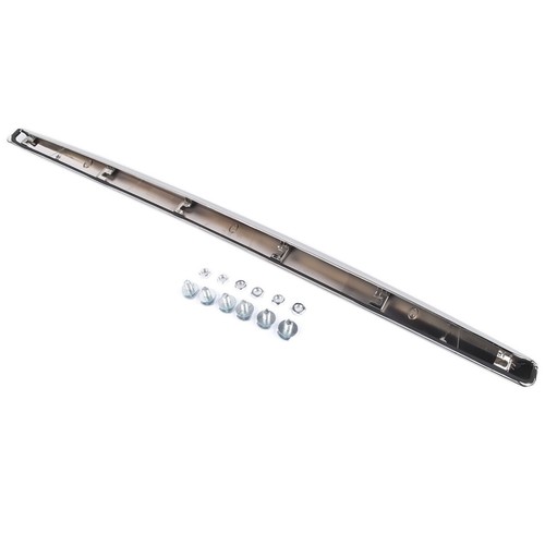 Chrome front line bonnet hood - front,