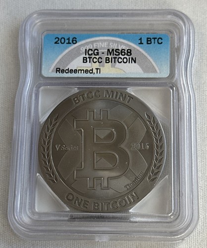 2016 btcc titanium bit coin - btcc, 1