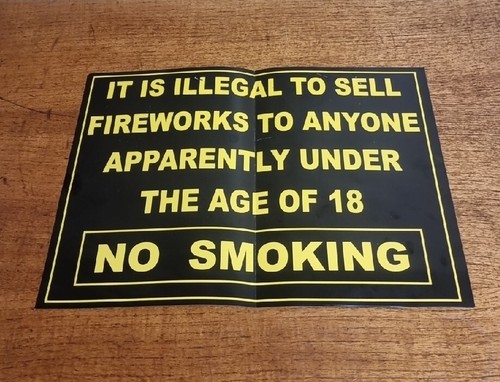 Vintage fireworks shop - vintage,