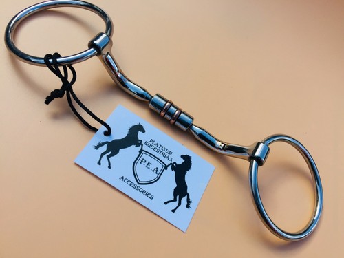 Loose ring horse bit snaffle - loose,