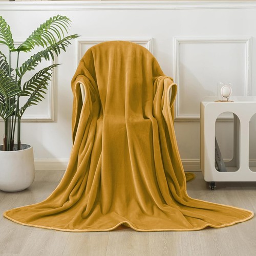 Large fleece blanket throw - blanket,