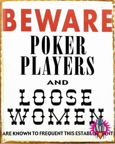New vintage style metal beware - new,