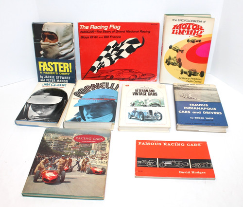 Lot vintage auto racing - of,