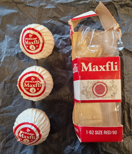 Vintage dunlop maxfli red - vintage, golf