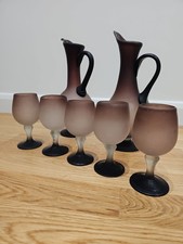 Vintage Frosted Ombre Wine