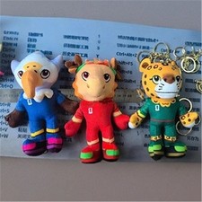 Mascot Pendant Doll 2026 World Cup Soft Plush Toys Keychain Football Memorabilia