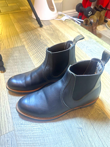 Red wing chelsea rancher black - wing,