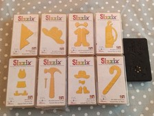 Set of 9 Sizzix Cutting Dies