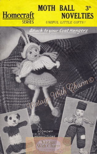 Vintage crochet pattern ww2 - vintage,