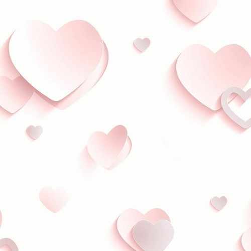 Hearts wallpaper glitter - 3d,