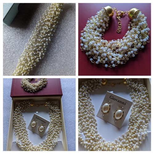 Necklace ear rings bracelet - ear, &