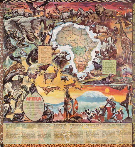 Midcentury pictorial map - midcentury, of