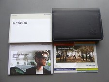 HYUNDAI H-1 i800 DIESEL CRD 2016-2018 HANDBOOK OWNERS MANUAL SERVICE BOOK (2017)