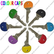 10 x Coloured Key Top cover