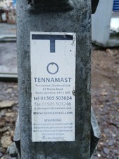 Tennamast heavy duty ,folding yacht cradle