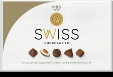 M&S Exclusive Swiss Chocolate