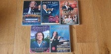 5 x André Rieu DVD's, Live in Maastricht, Romantic Paradise, J Strauss Orchestra