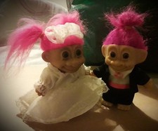 Bride And Groom Troll Doll & Get Well Soon Troll Doll