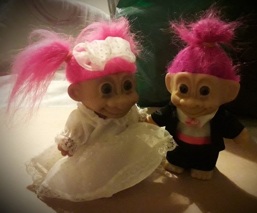 Bride and groom - groom, &