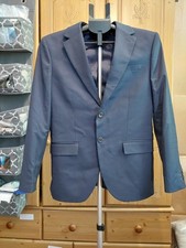 Moss (Bros) Navy 38"Chest Slim