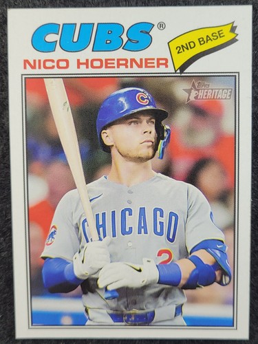 2026 topps heritage nico - heritage, #28